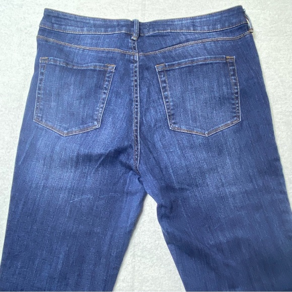 PACSUN Jeans Women's 29L Blue Mid Rise Skinniest Whiskering Stretch Casual Denim - Picture 8 of 13